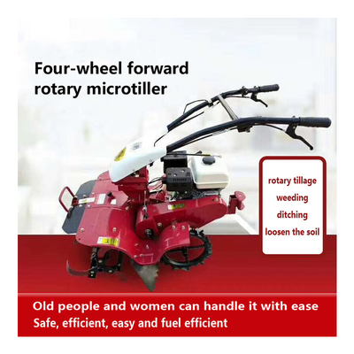 4WD Mini Power Tiller 7hp Малый вращающийся плевельный культиватор для точного выращивания