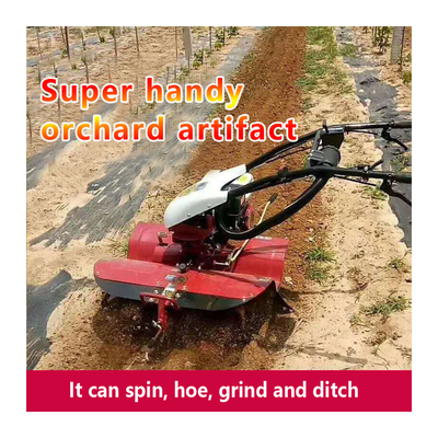 4WD Mini Power Tiller 7hp Малый вращающийся плевельный культиватор для точного выращивания