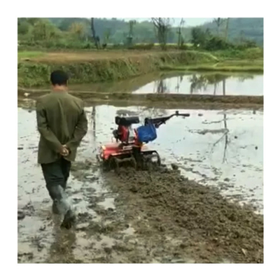 Многофункциональный бензиновый 4KW / 5KW Paddy Weeder Rotary Tiller с мощной производительностью