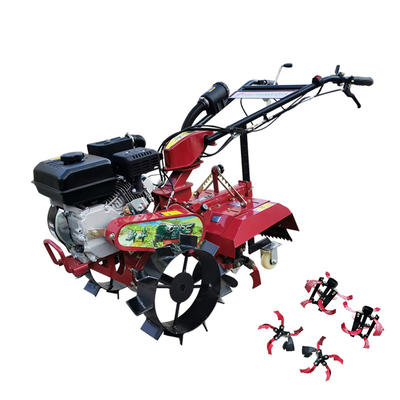 Orchard Small Tractor Tiller с бензиновой силовой установкой