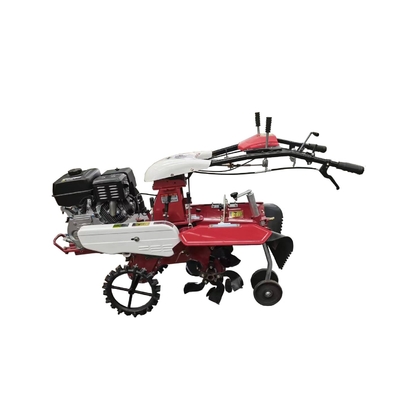 Универсальный четырехколесный привод 177F бензиновый двигатель Orchard Mini Power Tiller Cultivator
