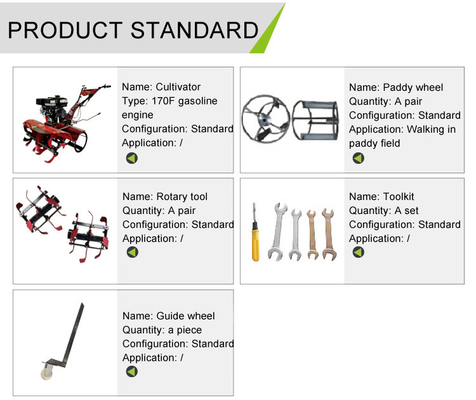 Многофункциональная передача передач 4WD Power Weeder Высокий уровень безопасности и эффективности
