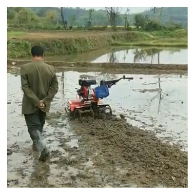 Фермерская садовая работа скорость 4 км / ч 7HP 170F бензиновый культиватор для тяжелой обработки земли