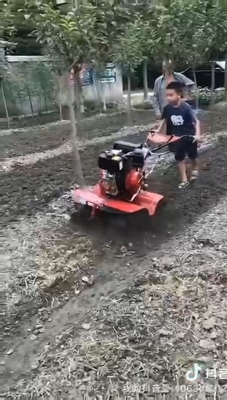 Фермерская садовая работа скорость 4 км / ч 7HP 170F бензиновый культиватор для тяжелой обработки земли