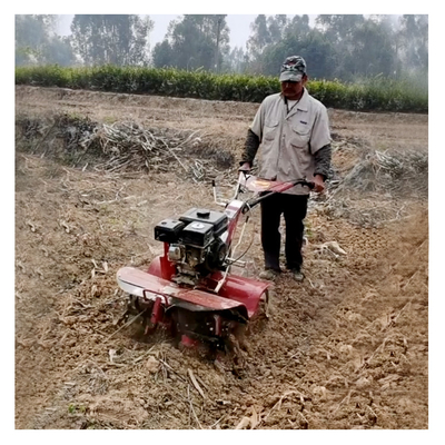 Xinniu Farm Machine Mini Power Tiller с универсальным бензиновым двигателем и вращающимися инструментами