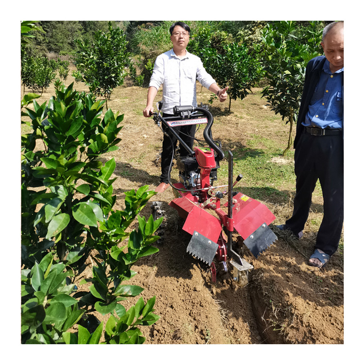 Четырехколесный бензиновый двигатель Orchard Mini Tiller Cultivator для сельскохозяйственных работ