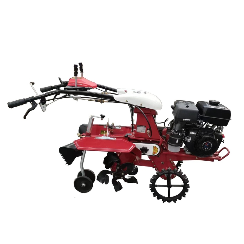 Универсальный четырехколесный привод 177F бензиновый двигатель Orchard Mini Power Tiller Cultivator